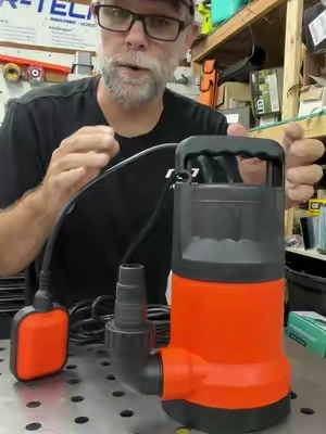 VEVOR Utility Pump, 1 HP, 4000 GPH High Flow, 31 ft Head, Sump Pump Submersible Water Pump Portable Utility Pump with 10 ft Long Power Cord for Draining Water from Swimming Pool Garden Pond Basement.   #pump #sumppump #waterpump #TikTokshopbacktoschool #tiktokshopcreatorpicks @VEVOR Automotive Store 