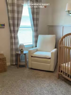 I got 2 & put the other in my guest bedroom 🫶🏼 #nursery #pregnant #endtable #Home #homedecor 