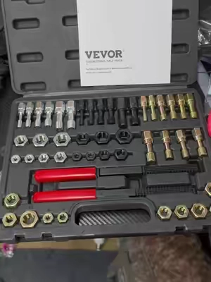 Fix damaged or dirty threads without jumping straight to replacing the hardware. This 49-piece thread chaser set covers UNC, UNF and metric sizes and keeps everything organized in one case for automotive, equipment and shop work. #ThreadChaser #ThreadRepair #MechanicTools #VEVORSuperBrandDay #TikTokShopCreatorPicks @VEVOR Home Improvement 