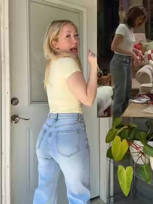 Wearing an xs. 