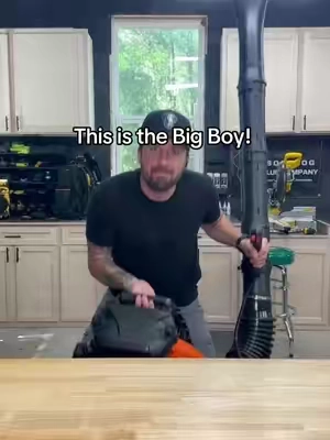 This thing moves some serious air! #tiktokshopsummersale #leafblower #leafcleanup #yardwork #landscape 