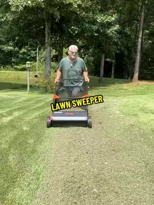 Tired of leaves and grass clippings taking over your yard? This lawn sweeper makes cleanup so much easier. ##TikTokshopbacktoschool##VEVORSuperBrandDay##lawnsweeper##lawnsweepers##lawnmaintenance@@VEVOR Store