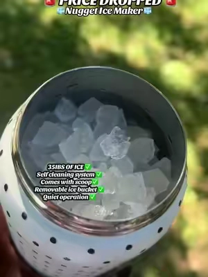Nugget ice maker machine 🧊 #icemachine #icemakermachine #nuggetice #nuggeticemaker @Rowan Appliance 