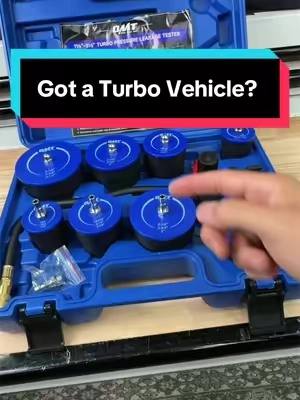 OMT Turbo System Boost Leak Tester Kit - 10pc Turbo Boost Leak Tester Set - works for all gas turbo or diesel turbo vehicles #mechanic #diesel #turbo #tools #TikTokshopbacktoschool 