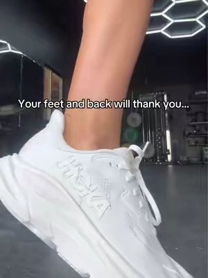 Best shoe I’ve found. ##TikTokshopbacktoschool #hoka #runningshoe #walkingshoe 