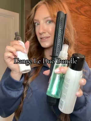 Consider yourself lucky if you’re able to grab this L’ange le duo with their full-size hair products bundle bc last year it sold so fast @l@langehairt#TikTokshopbacktoschooll#langeh#hairh#hairstyle