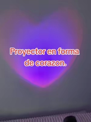 Proyector en forma de corazon #proyector #room #office #videos #tiktokshop 