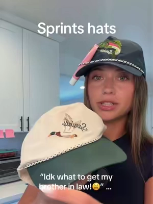 my go to gift for ANY MAN💅🏼🏃🏼💨 #hat #snapback #sprintshat #runners #runninghat 