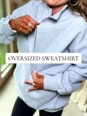 #sweatshirt #oversizedshirt #fashion #FallFashion #womensfashion 