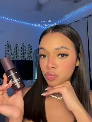 #wavytalk #heatprotectant 💕