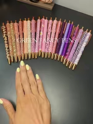 POV: your pen collection just got a ✨GREEN✨ upgrade 💚 These NEW fancy green pens come in a set of 7 and they’re giving pretty + practical 😍 Perfect for Bible study, journaling, note-taking, school, or just making your everyday writing a little more fun! 🖊️💚 #greenpens #fancypens #deskupgrade #stationeryaesthetic #pensnob 