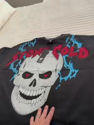 And that’s the bottom line cause… this is an awesome #LoiterWWETshirt you can get now and it’s awesome looking! Must see! #kahladeals #tiktokshopcreatorpicks 