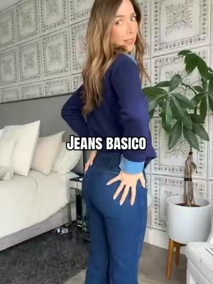 Estoy usando talla 4! , un jeans comodo y basico del closet #jeans #hm #pants #TikTokshopbacktoschool #womensfashion 