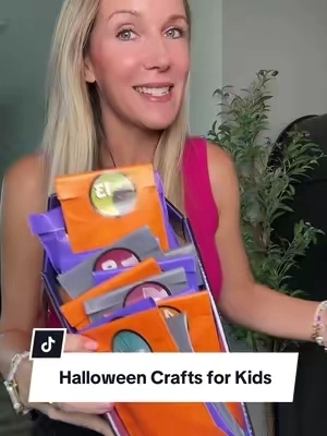 Halloween crafts for kids! 🎃 #kidscrafts #halloweencrafts 