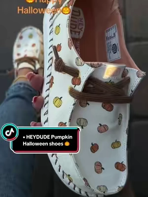 Heydude Wendy PSL pumpkin Halloween shoes brand new drop!! 🎃🎃 LOW STOCK #heydudeshoes #HEYDUDES #sliponshoes #TikTokshopbacktoschool #BackToSchool 