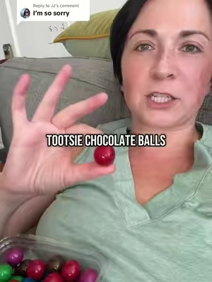Replying to @JJ These candy coated Tootsie Rolls are SO good 😭🍫 crunchy on the outside with that classic chewy chocolate center. #TootsieRoll #CandyCoatedTootsieRolls #TootsieRollCandy #CandyTok #TikTokShopFinds 