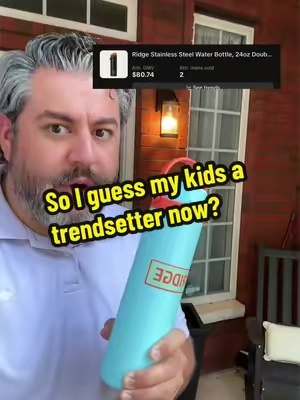 So I guess my kids a trendsetter now? #RidgeSpotlight #TikTokshopbacktoschool 