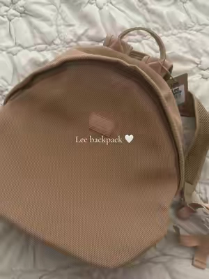 Lee bags 🤍 #TikTokshopbacktoschool #backischool #backpack #leebags #fyp 
