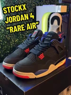 Easily one of the best 4’s to drop in 2025🕸️ @StockX #jordan4 #rareair #jordanretro4 #gotitonstockx 