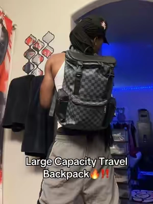 This Large Capacity Travel Backpack is VERY! nice and reliable💯👏🏽