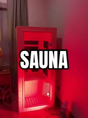 #sauna #redlight #saunabenefits  thanks to my sissy 🩷😘 @mamaaub 