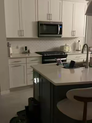 Easiest kitchen upgrade 🥰✨ #ledlight #nightlight 