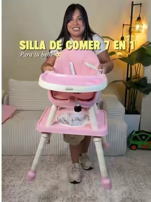 La silla de comer para tu bebe 7 en 1 #highchair #TikTokshopbacktoschool #sillaparabebes #babyshower #firsttimemom @JOYMOR BRAVO 