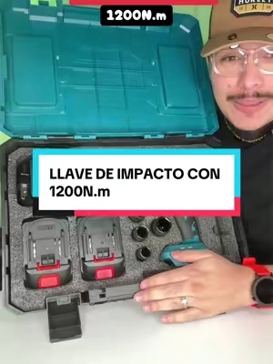 Llave de impacto con 1200N.m #tools #impactwrench #llavedeimpacto #herramientas #tiktokshopcreatorpicks 