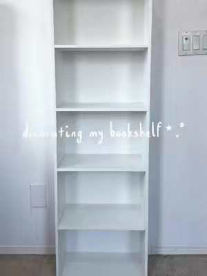 love it! currently has free shipping! #bookshelf #bookshelfdecor #roomdecor #foru #kpopfyp 