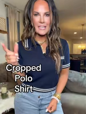 This is the most buttery, soft crop pillow striped shirt. I’m in love with this.#fyp #poloshirt #poloshirt #shirt #shirts  