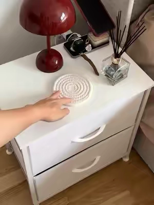 Affordable functional Nightstand for bedroom storage and organization @Sweetcrispy S @Sweet Furniture @Sweetcrispy Outlet @Sweetcrispy Official #tiktokshopcreatorpicks #tiktokshopsbacktoschool #homeorganization #bedroomstorage #bedroomorganization 