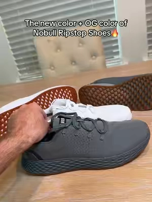 The new color + OG color of Nobull Ripstop Shoes🔥 #nobull #nobullshoes #gymshoes #workoutshoes #runningshoes @NOBULL 