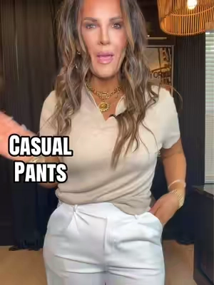 My favorite casual flex pant that you could honestly wear as yoga pants. They are so comfortable and wear these to work almost every day.#fyp#pants #casualpant #pant 