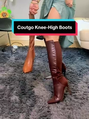 Estas botas altas son de esas que levantan cualquier outfit. 🤎 El tacón fino y la punta estilizada les dan un look elegante y femenino. Combínalas con vestidos, faldas o jeans para un look de otoño espectacular. #boots  #BotasAltas #FallFashion #TikTokshopbacktoschool #OutfitIdeas
