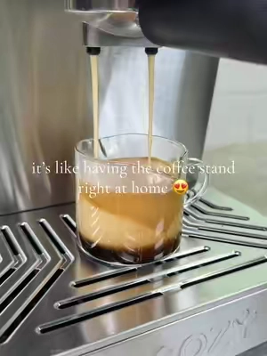 I probably should’ve got this a long time ago. 😅🫣  #espresso #coffeemaker #coffeestand #coffeetiktok #espressotiktok 
