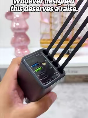 Not one, not two, not three, but NINE functions packed into one car charger. 🤯#CarCharger #9in1CarCharger #CarAccessories #CarGadgets #FastCharger   