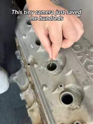 See inside hidden spaces before you decide what to fix 🔧#borescope #endoscope #giftsforhim #techtools #spotlightfinds 