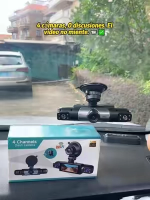 Tu carro acaba de recibir protección COMPLETA. 🚗📹✨ La dashcam BCUOZ de 4 canales es GENIAL. 1080P al frente + 720P atrás y laterales = cero puntos ciegos. Tarjeta de 64GB GRATIS, visión nocturna, sensor G, grabación continua y bloqueo de emergencia: todo lo que necesitas. Por solo $31.99 (54% DE DESCUENTO). Es el #4 más vendido por algo. Grabación con calidad de seguro para que manejes TRANQUILO. La seguridad al volante empieza aquí. Protégete en la carretera. 💪 #dashcam #roadsafety #carprotection #DrivingSafety 