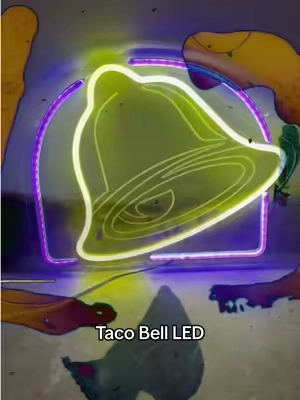 My sister is Taco Bell OBSESSED so yeahhhh 🤣🤣🤣 #ledlight #tacobell #bell #light #fyp 
