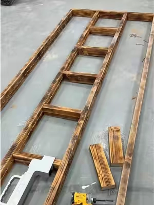 Deja de medir la posición de cada pieza de madera una por una.#tiktokshop #framing #workshoptools #tooltok #homelmprovement 
