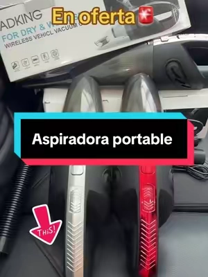 Mini Aspiradora de Mano Inalámbrica Perfecta para las personas que tienen animales o niños en casa. También para mantener la limpieza del carro. #tiktokshopcreatorpicks #CleanHome #HomeCleaning #portablevacuum #TikTokShopFinds