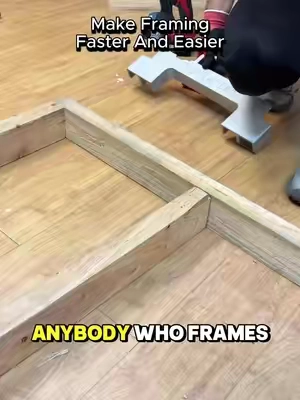 3-in-1 framing tool makes layout faster and easier with built-in 12, 14, and 16-inch spacing guides, helping you position studs quickly and keep every frame straight and consistent.#SummerVibes #DealsForYouDays #DIY #HomeImprovement #Woodworking  