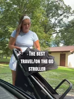 Use this thing daily and so compact and lightweight #MomsofTikTok #mommusthaves #travelstroller #stroller #momof2 