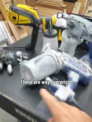 HVLP Paint Sprayer👍👍👍 Perfect for DIY projects, refinishing furniture, painting walls, trim. My favorite find recently 😎 #tiktokshop #painting #DIY #tools #paintsprayer 