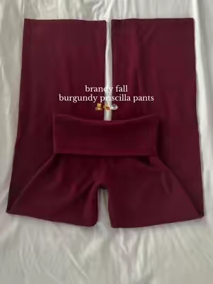 with my cardigan 🍂 #johngalt #fallfashion #pacsun #backtoschool #outfitinspo john galt burgundy priscilla pants outfit inspo ideas yoga pants