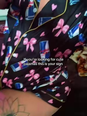 All my Red Bull girls lock innnn ! #redbull #twopieceset #pajamas #pajamaset #bows 