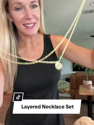 #affordablejewelry #layerednecklace #TikTokshopbacktoschool 
