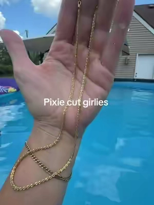 18k gold chain necklace #TikTokshopbacktoschool 