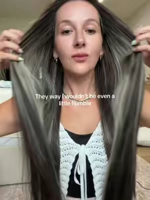 NEW DROP! 28" straight human blend wig. HD lace, adjustable cap, free parting!!! #TikTokshopbacktoschool #longwig #freeparting #straightwig 