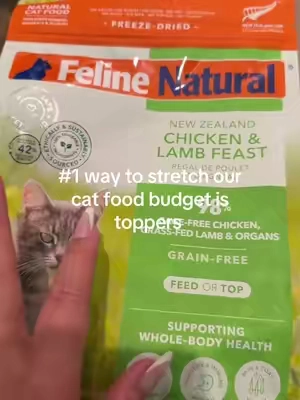 #catfoodrecommendation #catfoodtopper #cattreats  @K9 Feline Natural 